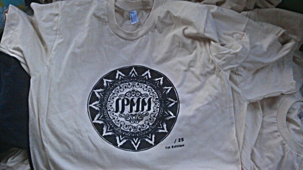 IPMM Mandala Logo Shirts pile