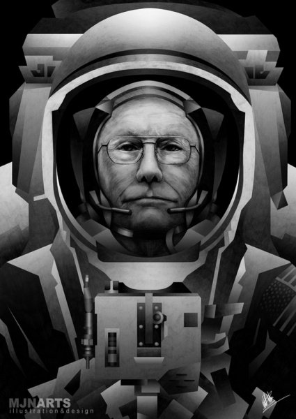nelson neil armstrong portrait
