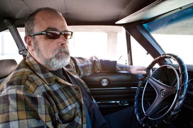kozik in car