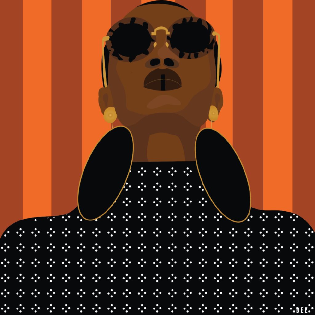 Brittany Harris Art Print of Woman