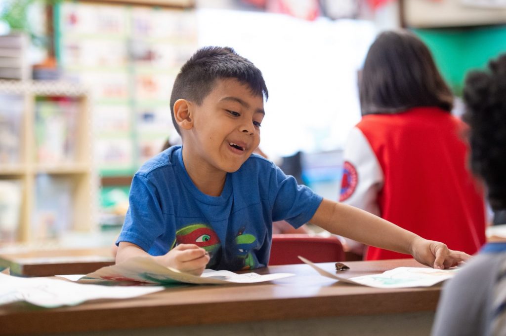 boy laughs, copyright by ipaintmymind