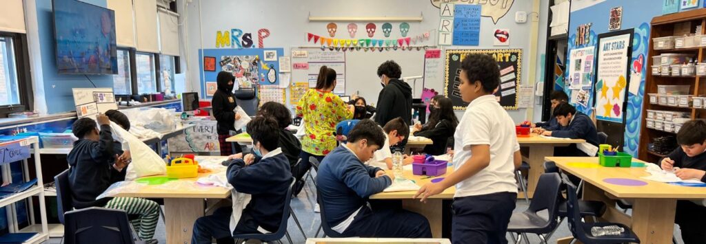 in school art programs photo banner