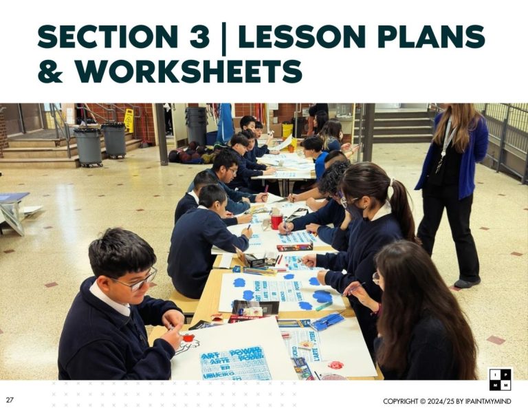 Elementary &amp; Middle School Art Lesson Plans | IPaintMyMind